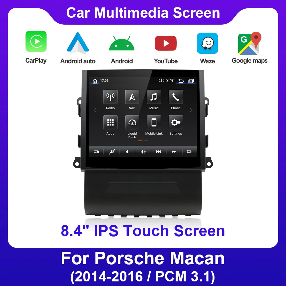 

Android, головное устройство, мультимедийная система, автомобильные Радиоприемники, DVD-плеер для Porsche Macan PCM3.1, навигация, Bluetooth, беспроводной Carplay