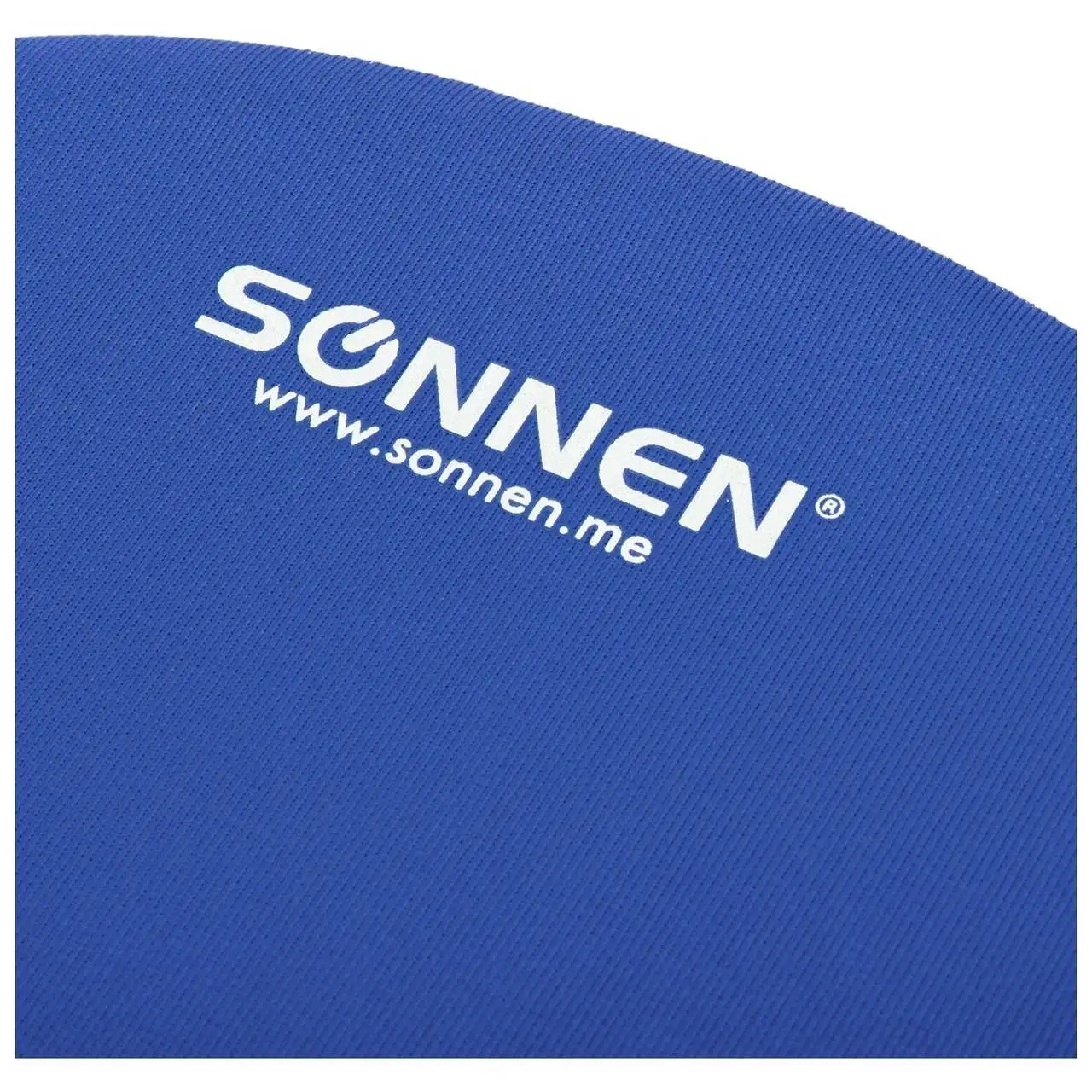 Коврик для мыши с подушкой под запястье Sonnen полиуретан + лайкра 250х220х20 мм синий