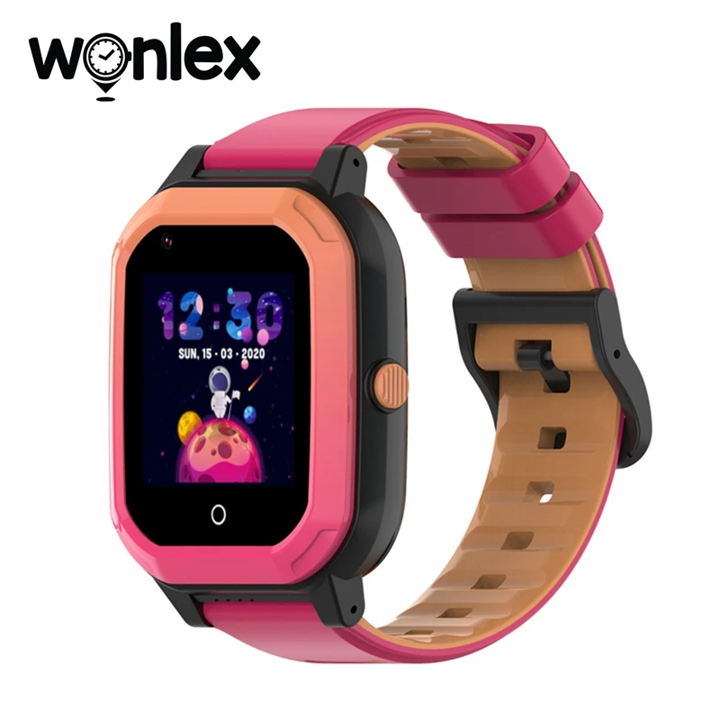 

Wonlex Smart-Watch Kids 4G Video Call GPS Camera Phone Watch Call Monitoring KT20 SOS Accompanying Baby School Position Locator