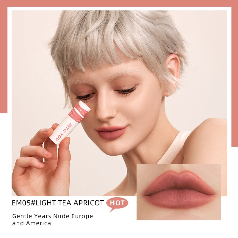 INTO YOU Блеск для губ 23 цвета Матовая губная помада Стойкая грязь и щек | Красота