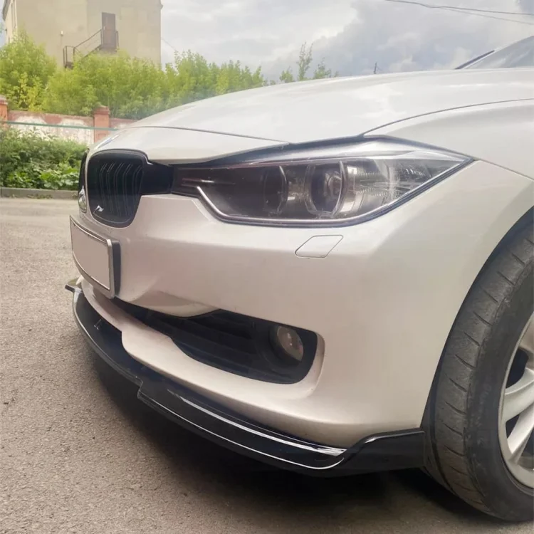 Фото Разветвитель переднего бампера в стиле хамэнн для BMW 5 серии M tech E60 2003-2010, диффузор для губ, комплект спойлера №5