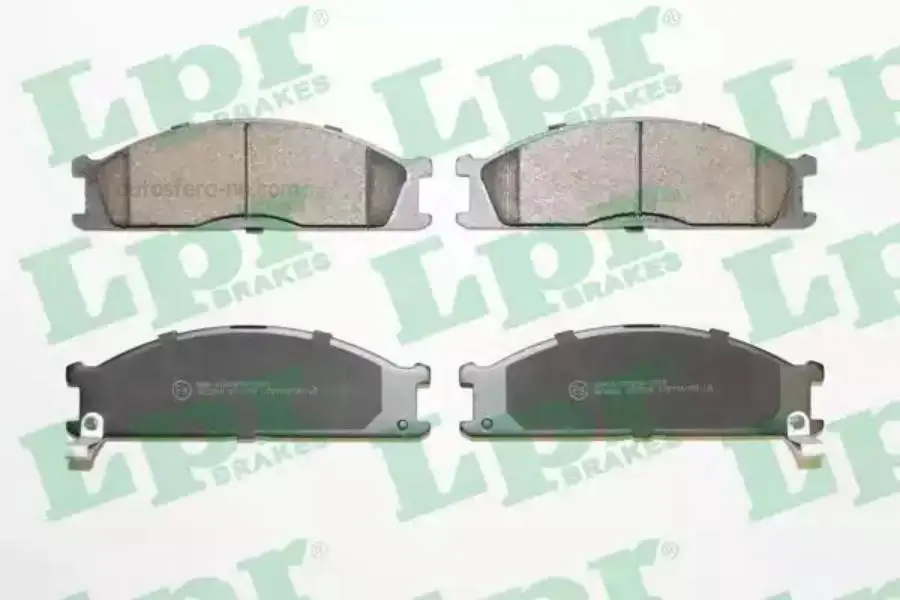 LPR 05P378 Колодки тормозные NISSAN TERRANO 8798PICK UP 98 передние