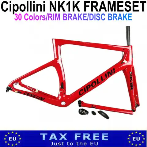 Дисковый тормоз T1000 Cipollini NK1K, рама для дорожного велосипеда, красная фотоблестящая фотография, DPD