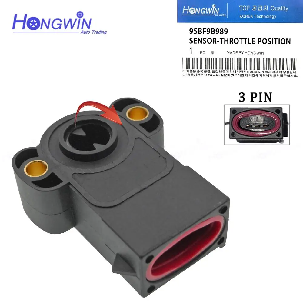 

Throttle Position Sensor Fits Ford Escort,Fiesta,Sierra 1981-2002(1.3/1.4/1.6/1.7) FoMoCo Number:95BF9B989JB