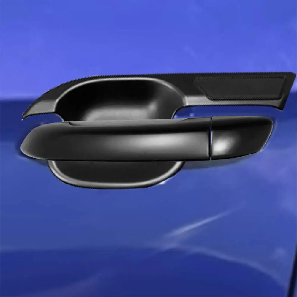 

Набор черных матовых накладок на дверную ручку для Mazda BT-50 BT50 2021 2022