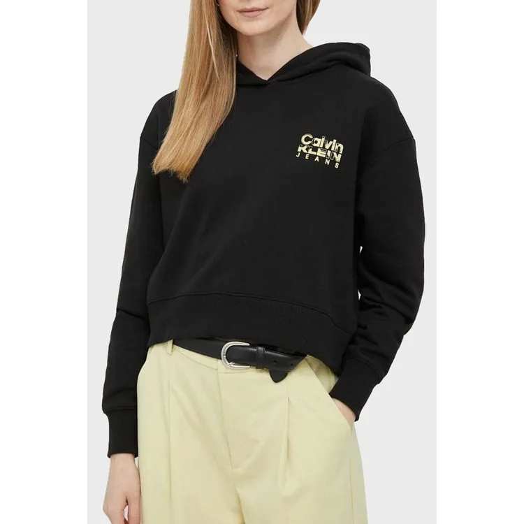 Calvin Klein 100% хлопок с капюшоном и принтом