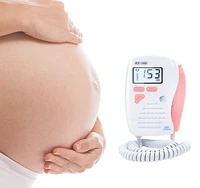 bestman doppler fetal heart beat monitor backlight lcd 2mhz probe baby heart beat monitor probe home use pregnanc ultrasound