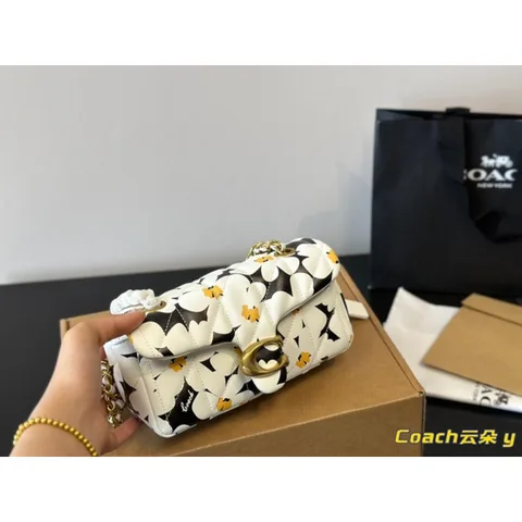Cope Coach Totes 1:1 2024 Новая женская сумка-кошелек на плечо, модная сумка-мессенджер для почтальонов, товары для пожилых людей, предметы роскоши, оригинал