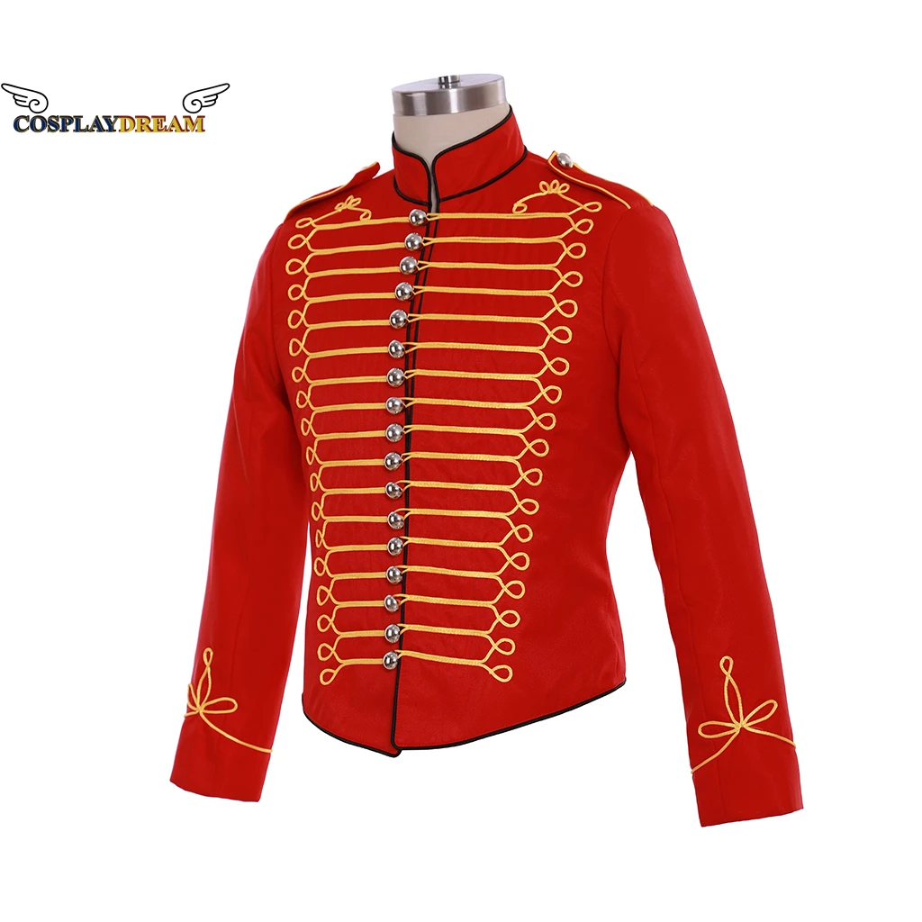 Костюм для косплея Майкла Джексона красное пальто куртка Майкл Джексон