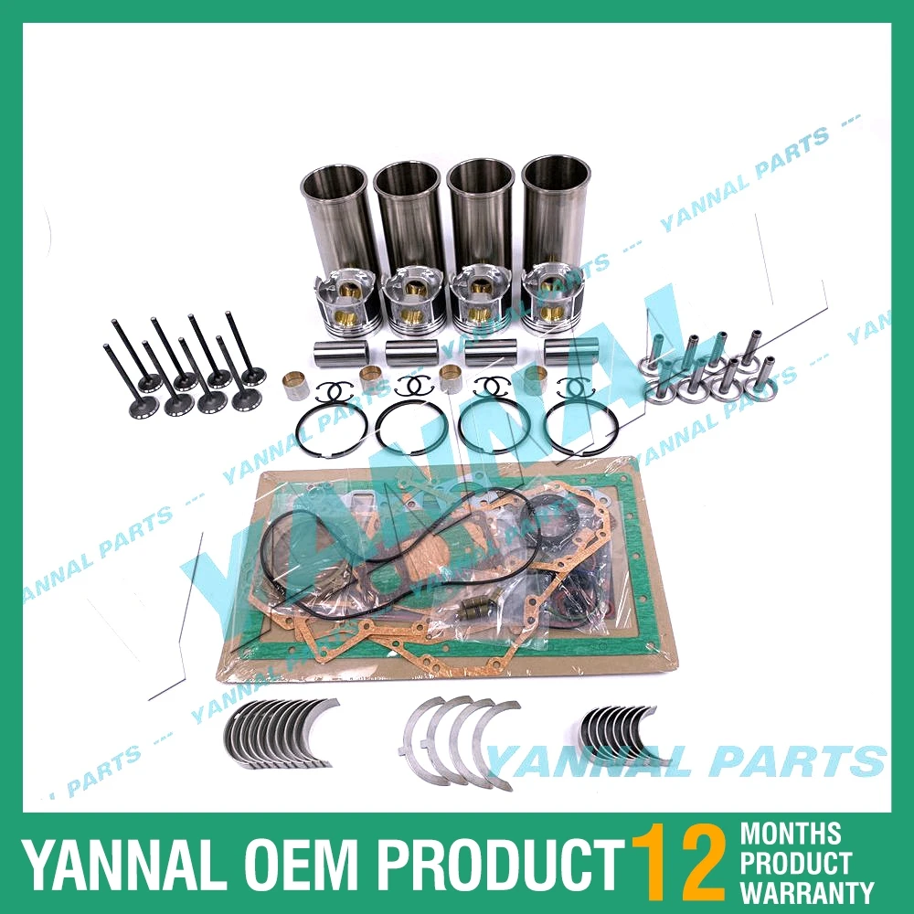 

Запчасти для двигателя Yanmar 4TNV98T S4D98E S4D98E-2NFN, комплект для ремонта