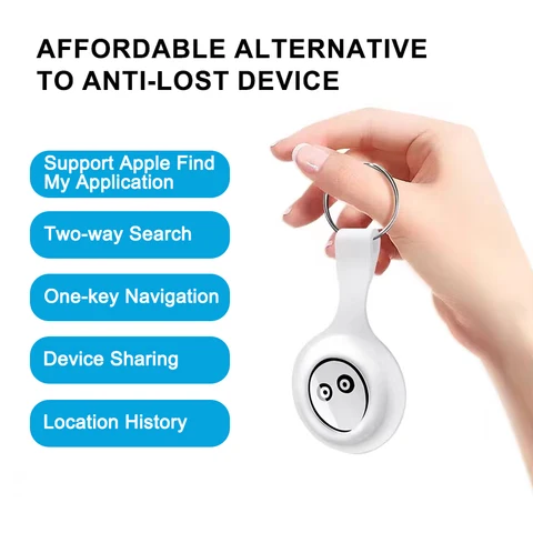 Мини-GPS-трекер с поддержкой Bluetooth, работает с Apple Find My APP, устройство напоминания о потере, персональный локатор для домашних животных, детей, поиск ключей