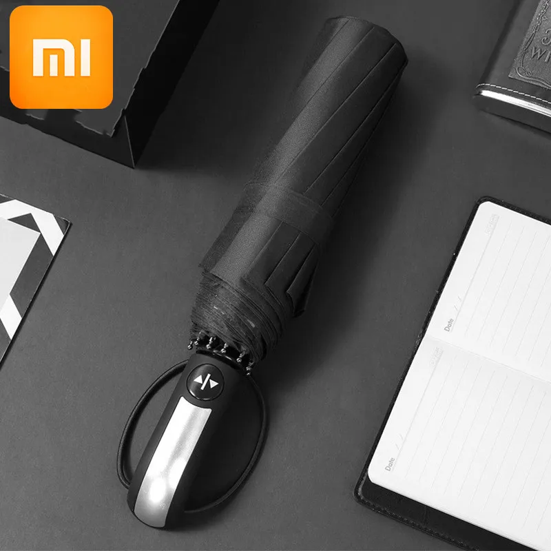 

Xiaomi Rainy Automatic Umbrella Sunny Umbrella Aluminum Windproof Waterproof Umbrella for Men Women Business 10K Parasol