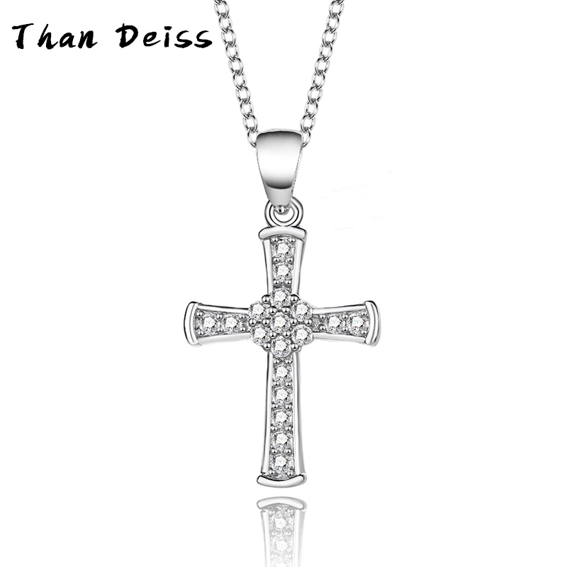 

Believers In Jesus Cross Christian Jewelry Pendant Europe And The United States Simplicity Necklace For Women Clavicle Chain