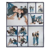 custom blanket with photos love family memories personalized throw blanket with text gifts for family friends couchsofabed