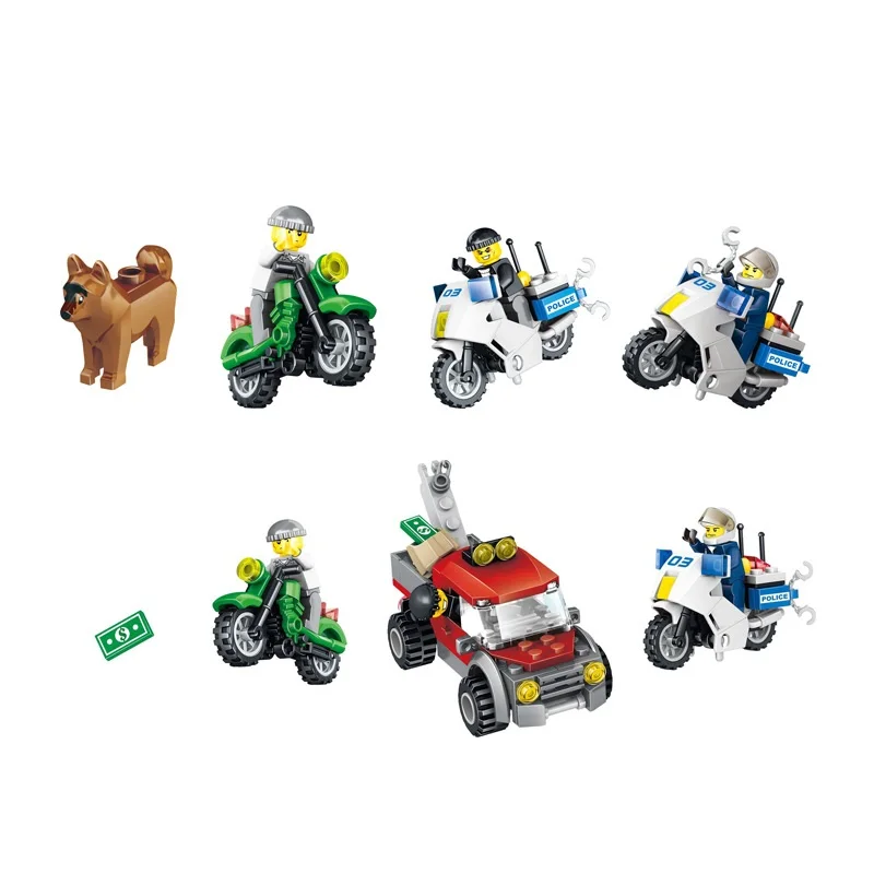 Constructor CITY POLICE Zhe Gao QL0200 from 1397 details | Blocks