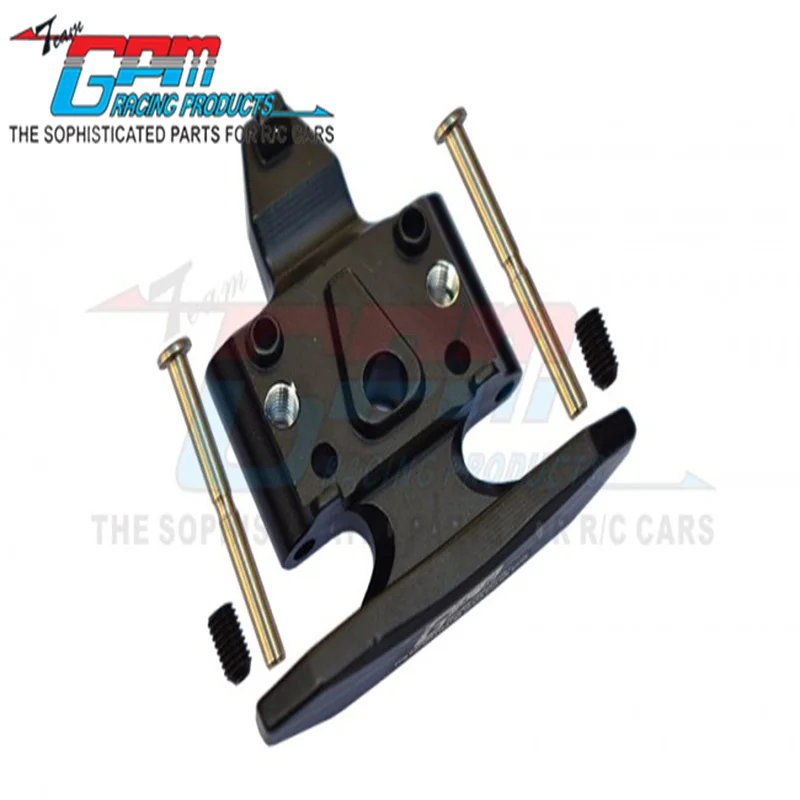 Передний бампер GPM из алюминия с зеркальной + алюминиевой передней