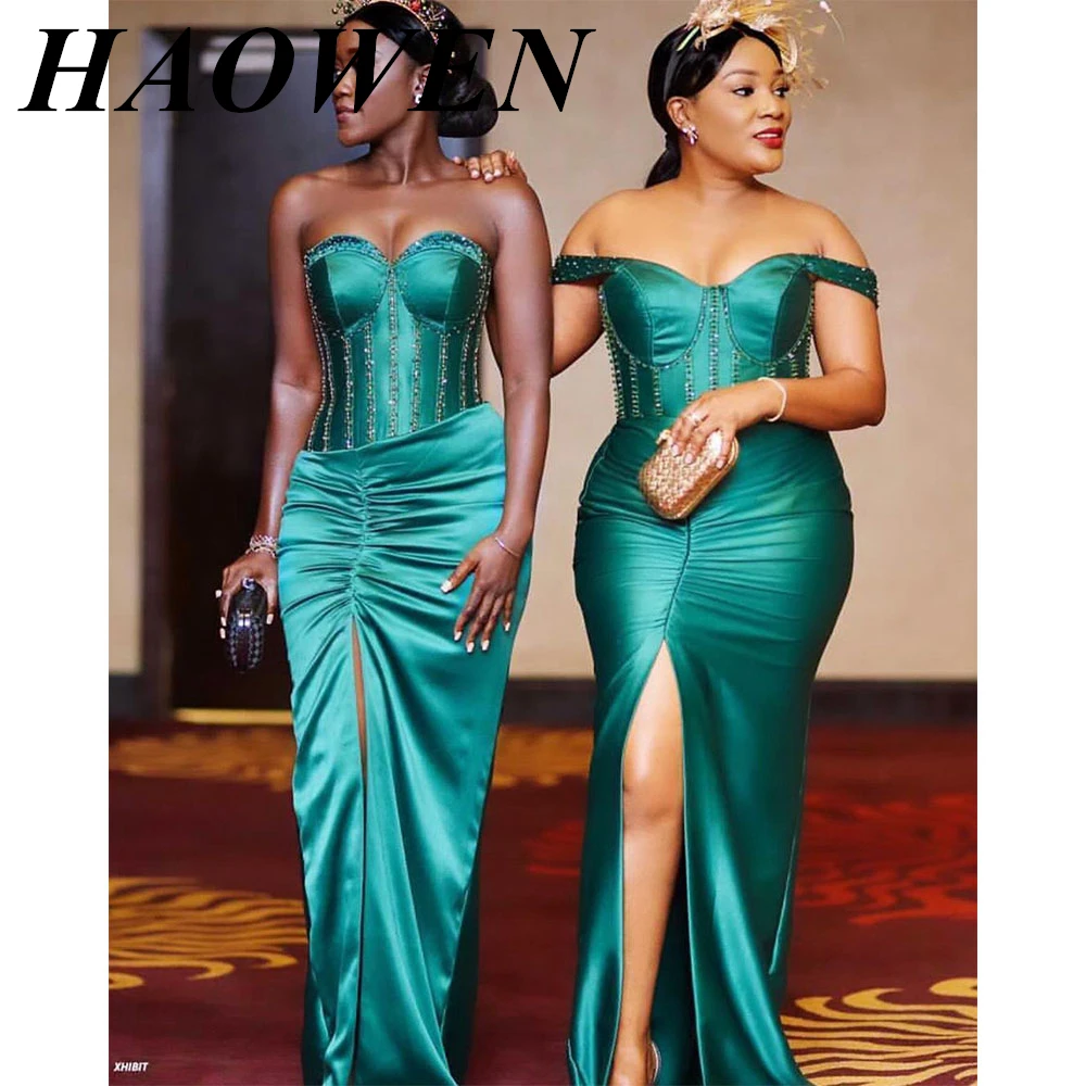 

Женское платье для выпускного вечера, без бретелек, с кристаллами