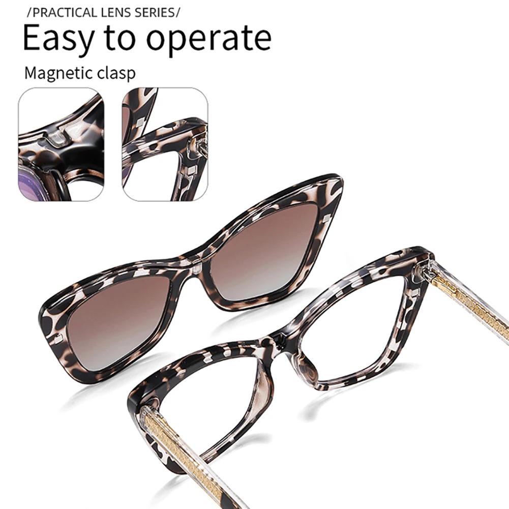 Солнцезащитные очки Swanwick на толстой клипсе поляризационные солнцезащитные UV400 с