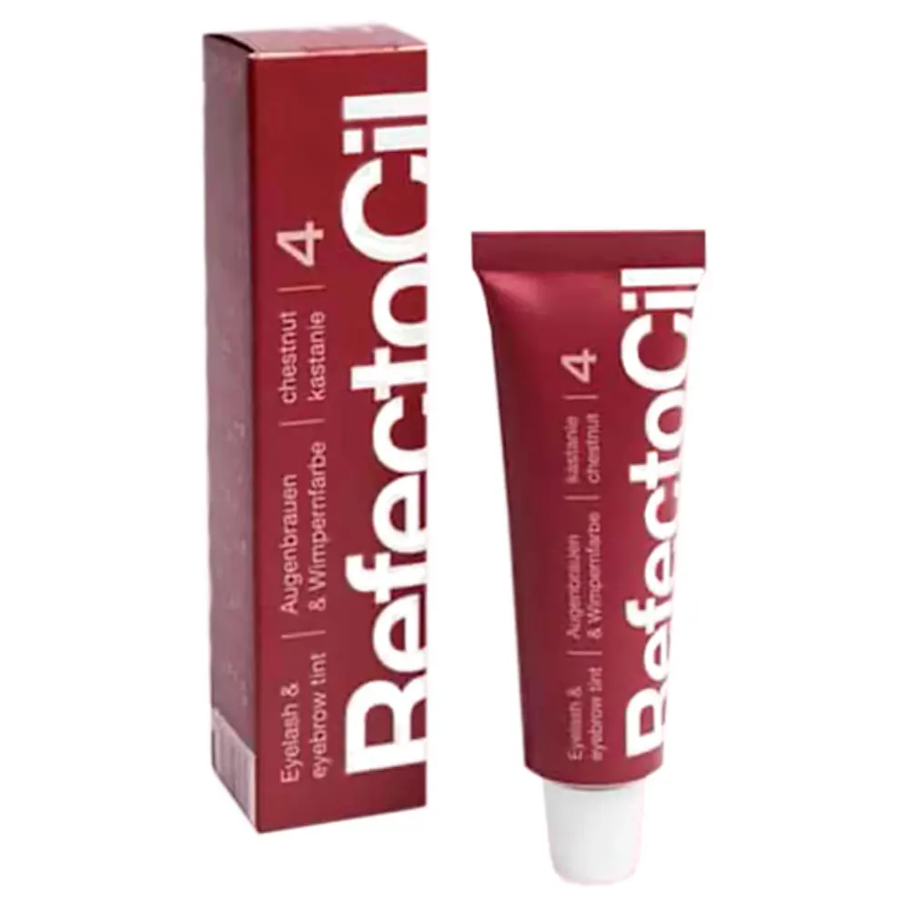 Краска для бровей и ресниц Refectocil каштановая №4 |