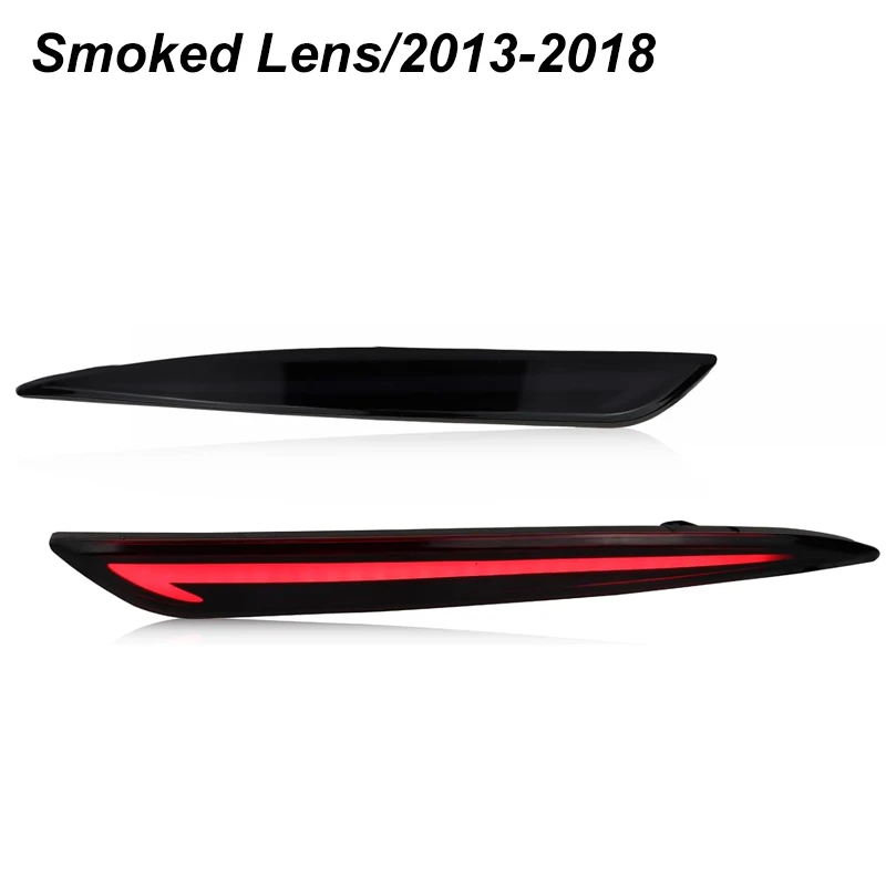 

2 Шт. Светодиодные Задние Фонари Для Ford Fusion Mondeo 5 MK5 2013-2018, Стоп-сигнал, Задний Противотуманный Фонарь