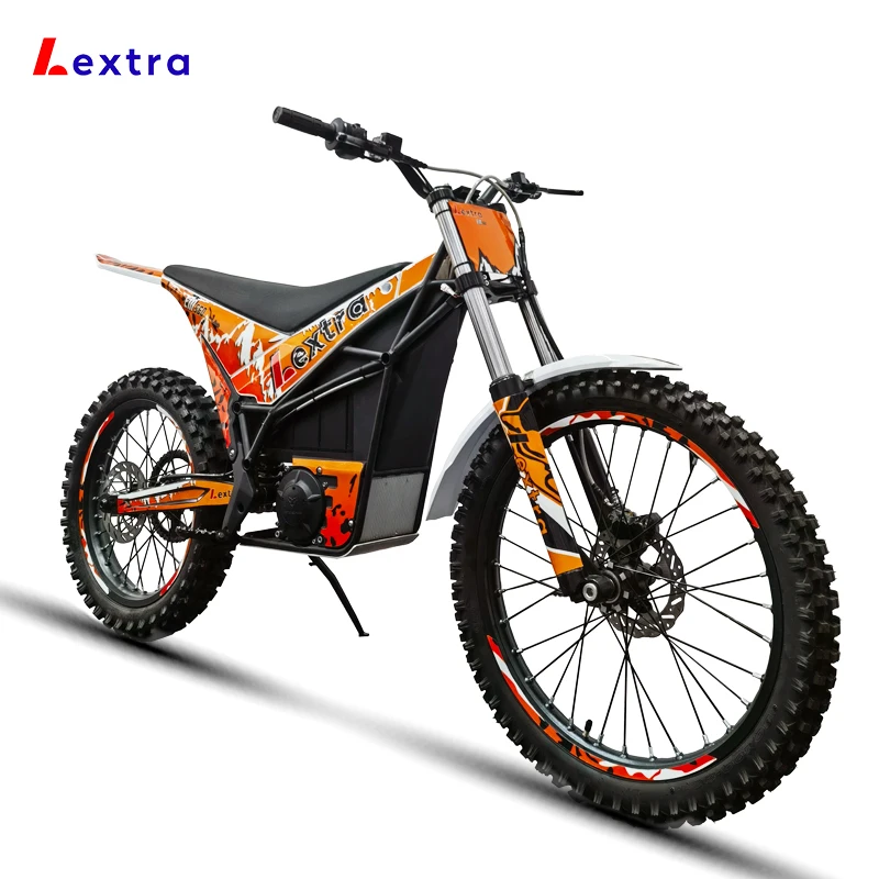 

Low Energy Consumer Lextra EM560 12000 Watt Mountain Ebike Offroad Electric Motorcycle Dirt Bike For Adults