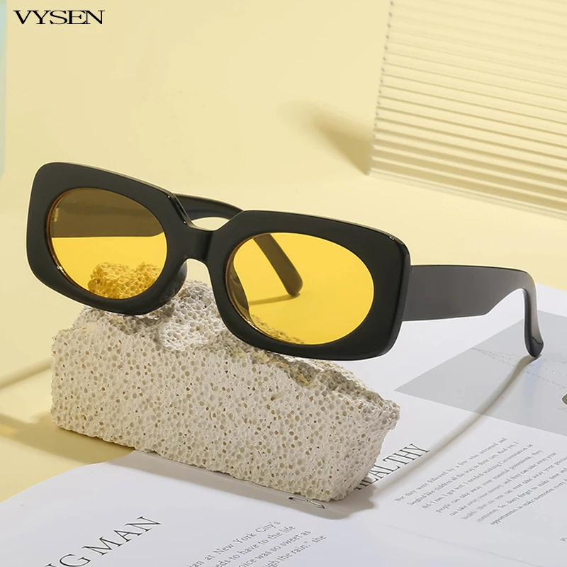 

Retro Rectangular Sunglasses Women 2022 Luxury Brand Designer Small Square Sun Glasses Men Vintage Lunettes Rectangulaires Femme