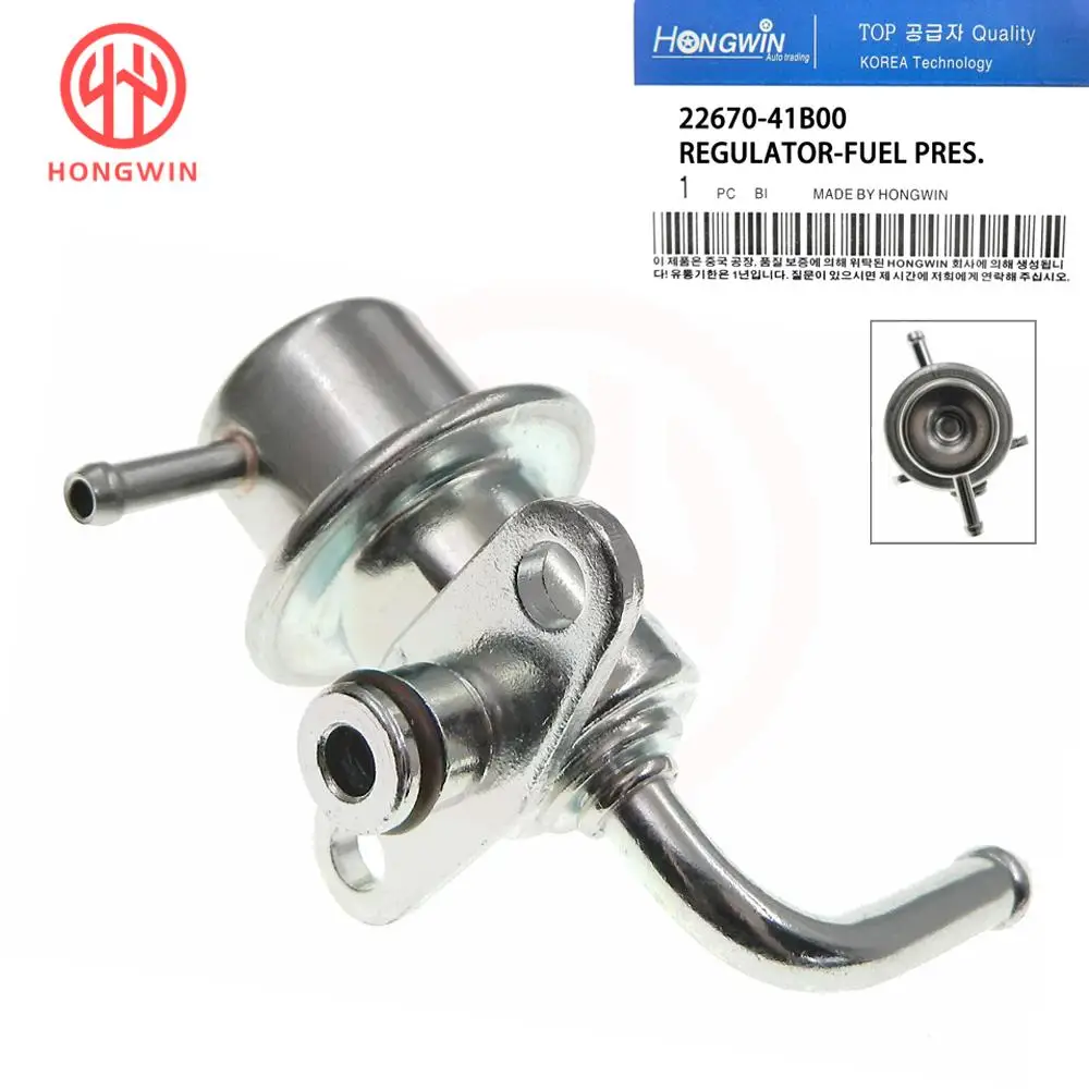 

Для Nissan Pulsar 200SX Sentra 1995-1999-2000 1.6L GA16DE регулятор давления для впрыска топлива Standard 22670-41B00, PR4169, 5G1284