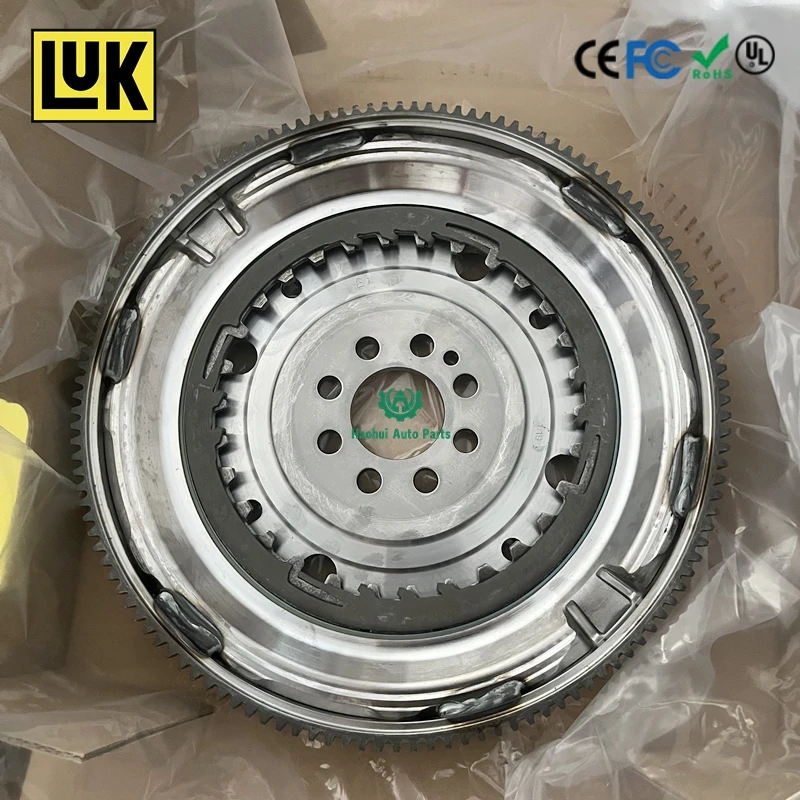 Новый маховик сцепления LUK 0AM DQ200 DMF DSG 8 отверстий для VOLKSWAGEN PASSAT B7 Audi Skoda 1.8 415079310