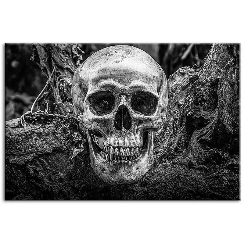 Настенный декор на холсте с рисунком Хэллоуин | Дом и сад