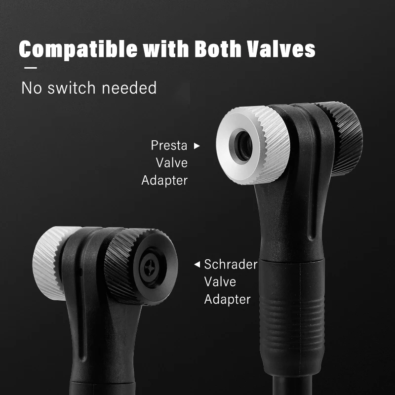 Насос велосипедный портативный с шлангом 2022