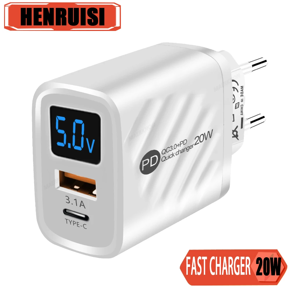 Зарядное устройство с несколькими USB-портами и поддержкой быстрой зарядки