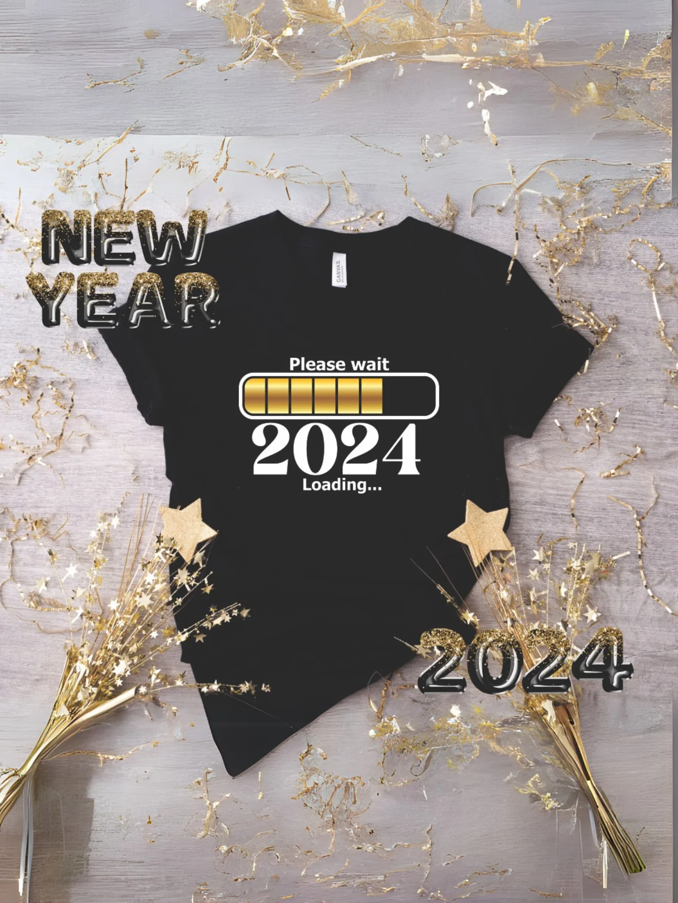 Анонимная рубашка с новым годом 2024