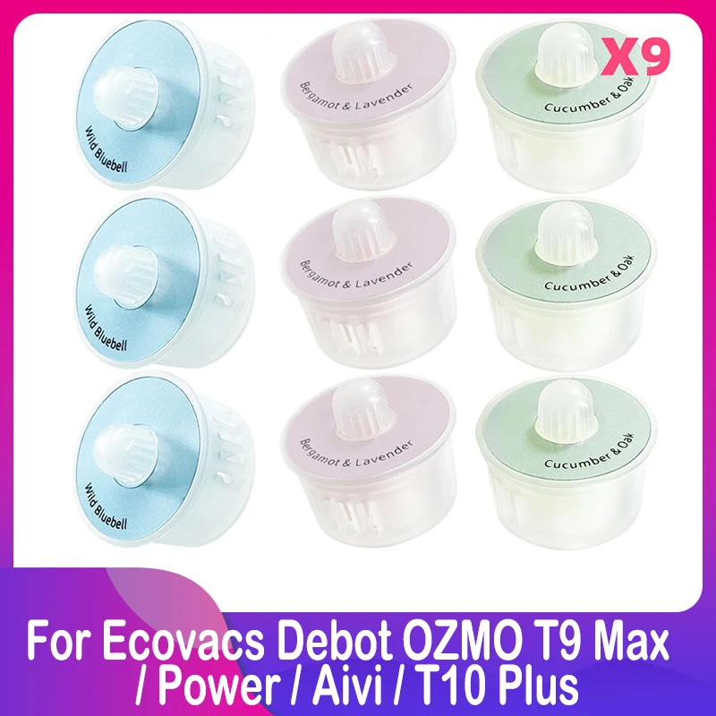 

Fragrance Capsules Air FresheneSpare For ECOVACS Debot OZMO T9 Max / Power / Aivi T10 Plus Robotic Vacuum Cleaner Accessories