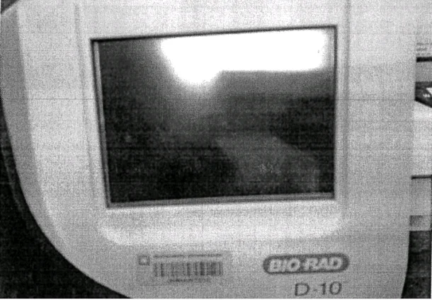 

LCD with TOUCH SCREEN for BIORAD D-10(Used,Original,Tested)