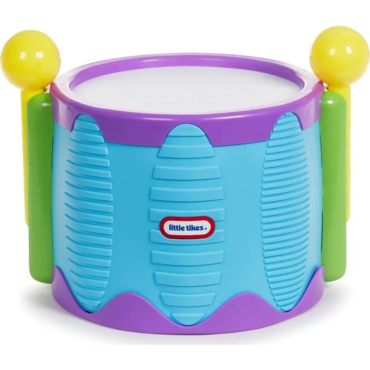 Little Tikes Мой первый барабан более 12 месяцев синий