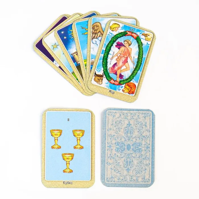 Карты гадальные &quotТаро Ридер-вэйта&quot 78 листов | Спорт и развлечения