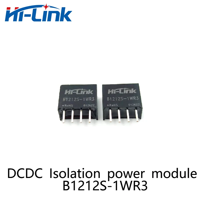 

Free Shipping DC/DC low power consumption high efficiency B1212S-1WR3 1W 12V output isolation supply power module