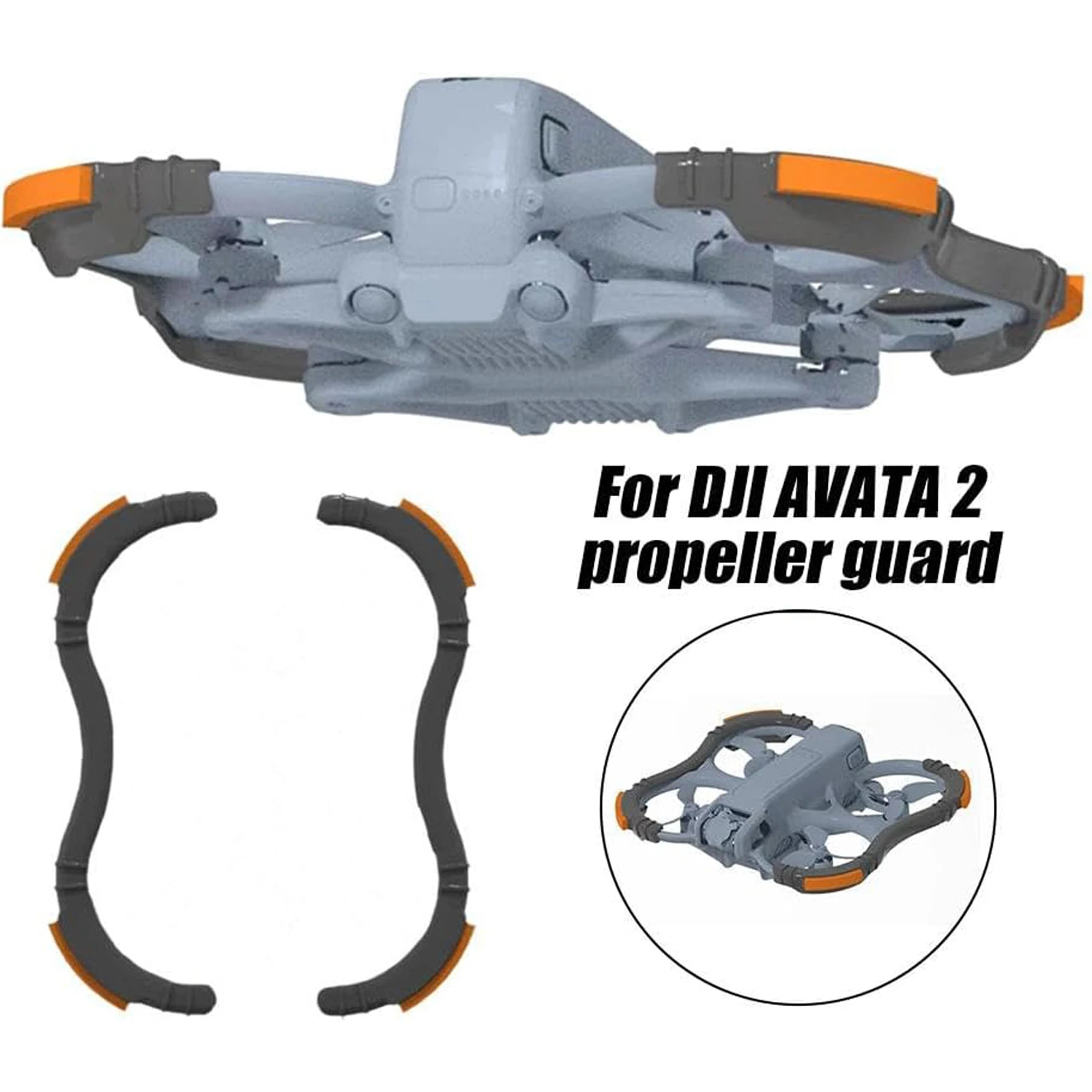 Защита пропеллера DJI AVATA2 и противоударное кольцо бампера