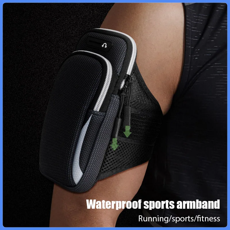 

Universal Armband Sport Phone Case For Running Arm Phone Holder Sports Mobile Bag Hand for iPhone Huawei Xiaomi Under 6.5"