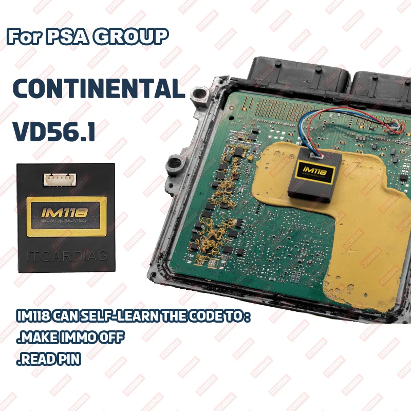 Эмулятор ITCARDIAG IM118 универсальный IMMO Off иммобилайзер ESL ELV подушка безопасности