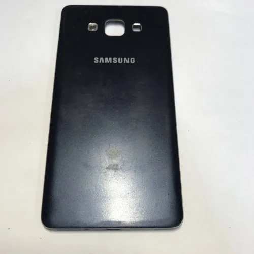 Задняя крышка для Samsung Galaxy A7 (SM-A700FD) (2015) темно-синяя с разбора Б/У | Компьютеры и