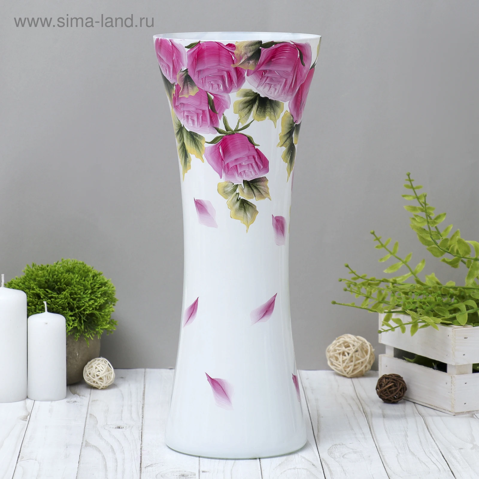 Ваза Фелисия d-15х38 см