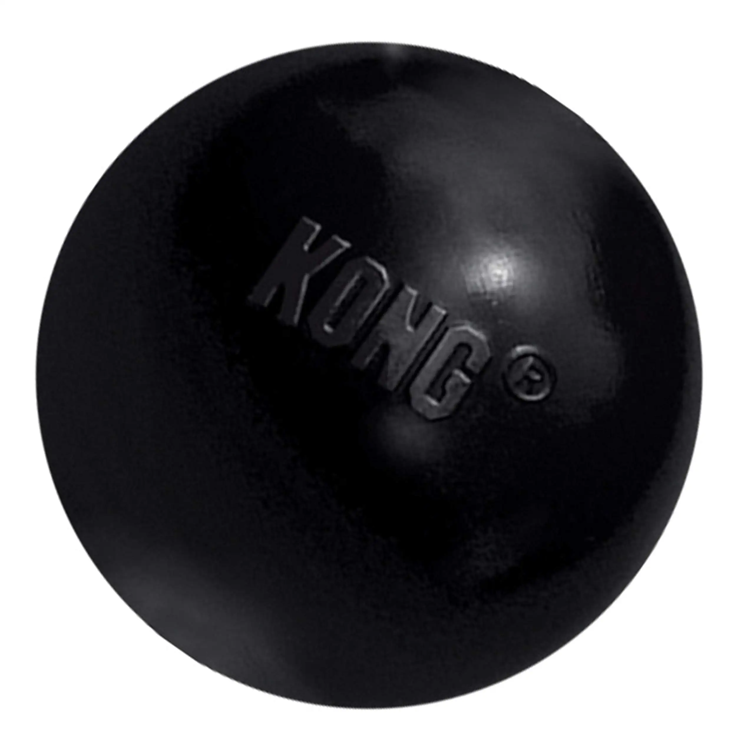 KONG - Extreme Ball - Durable Rubber Dog Toy for Power Chewers, Black