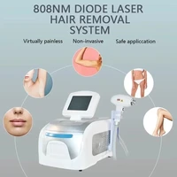 free shipping high power portable diode laser machine for painless hair removal skin rejuvenation 808nm hair removal machine