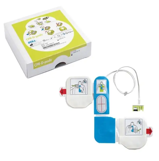 

ZOLL P/N:8900-0800-01 Слитная электродная прокладка для проведения искусственной реанимации (каждая), новинка, оригинал
