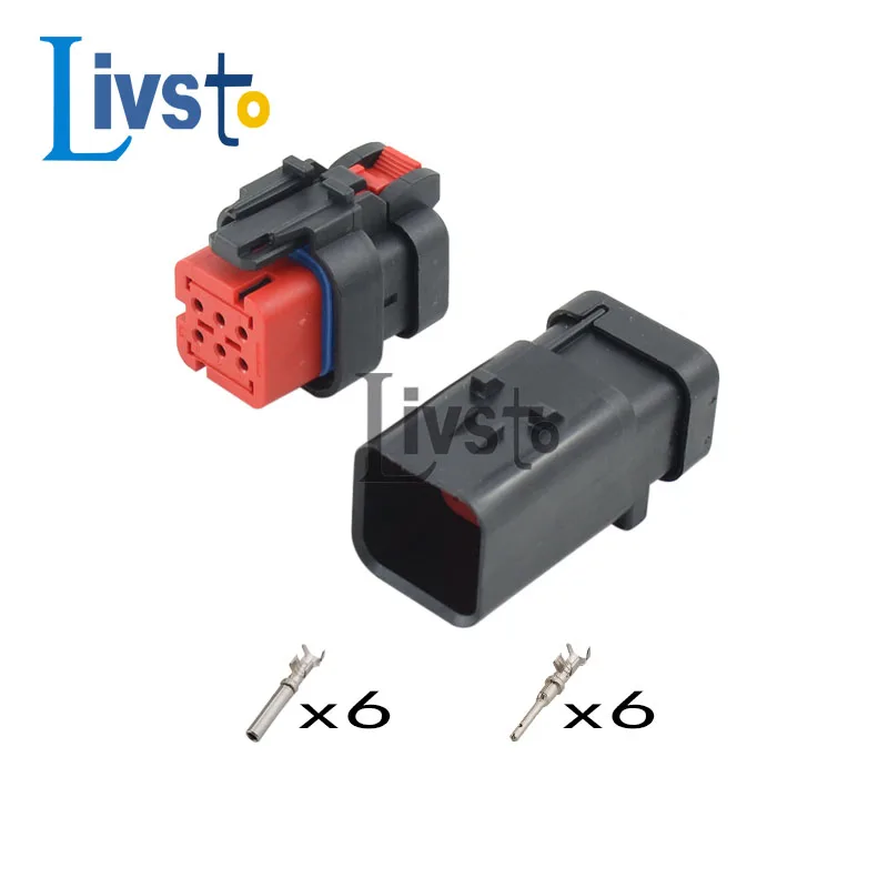 Conjunto te Pinos à Prova Impermeável Água Conector Automático Camshaft Sensor Plug para Carter Escavadeira 7764341 776433-1 20