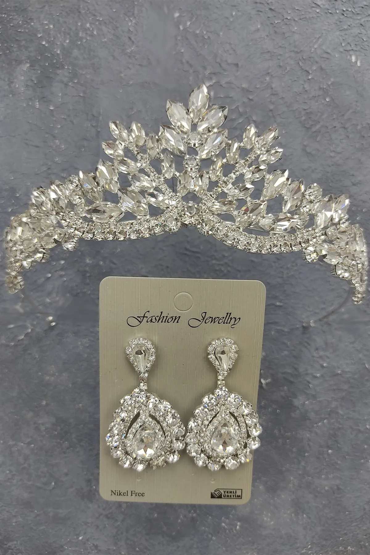 

Wedding Hair Jewelry Crystal Bridal Tiara Crown Silver Color Diadem Veil Tiaras Wedding Hair Accessories Headpieces Head Jewelr