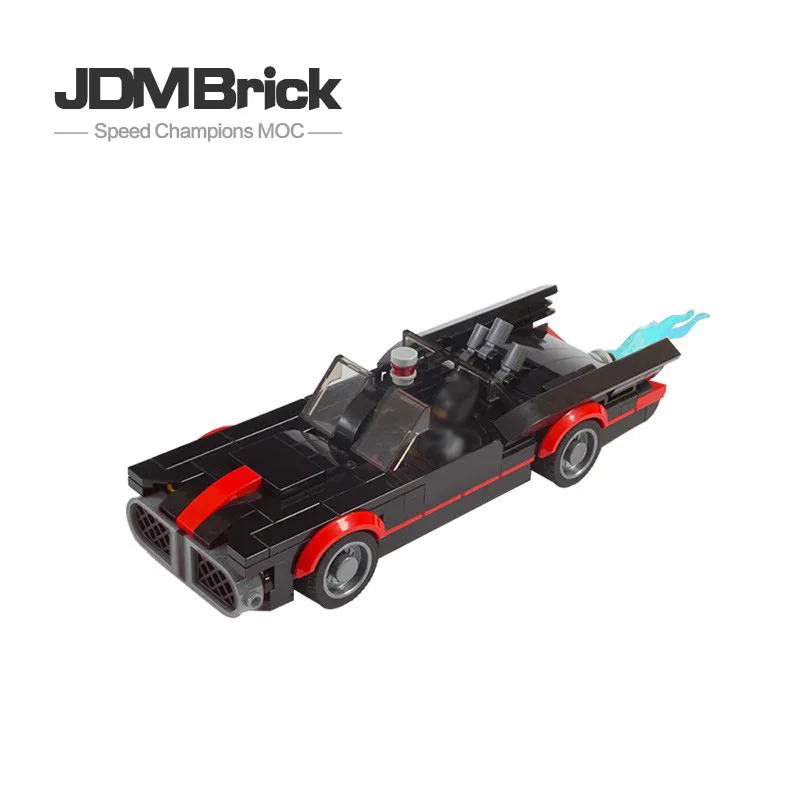 

MOC-24651 Building Block 1966 Edition Car Handmade Splicing Building Block Puzzle Inspired Toy Set