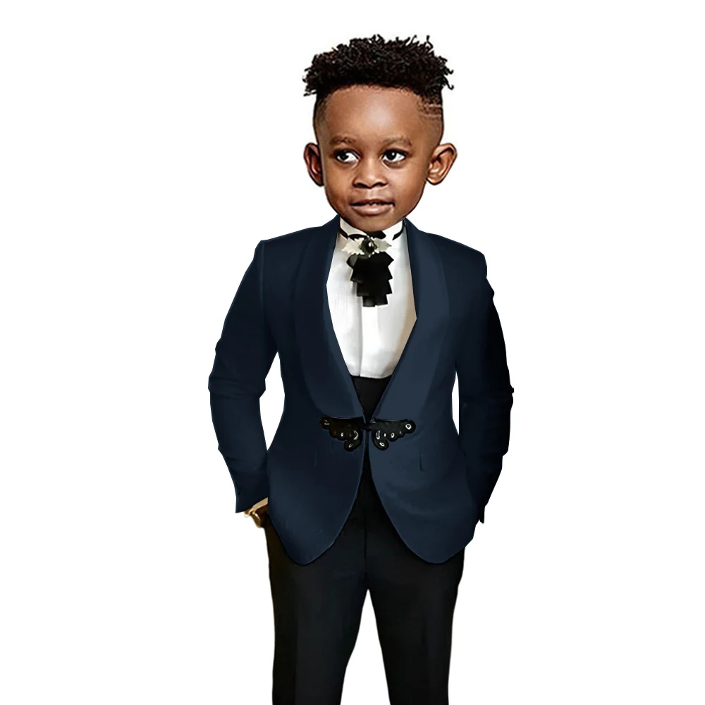 Бежевый костюм для детей свадебный смокинг 3 предмета официальная одежда