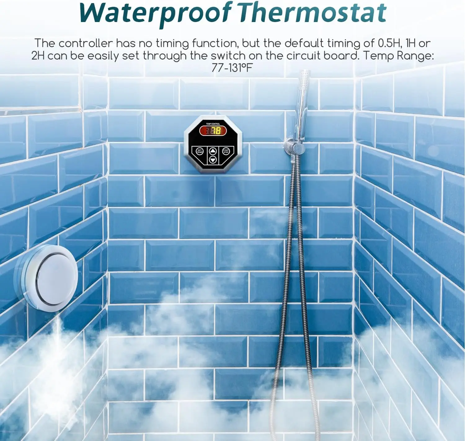 Роскошная Паровая Ванна stcсетt мощностью 15 кВт паровой аппарат для Хаммам